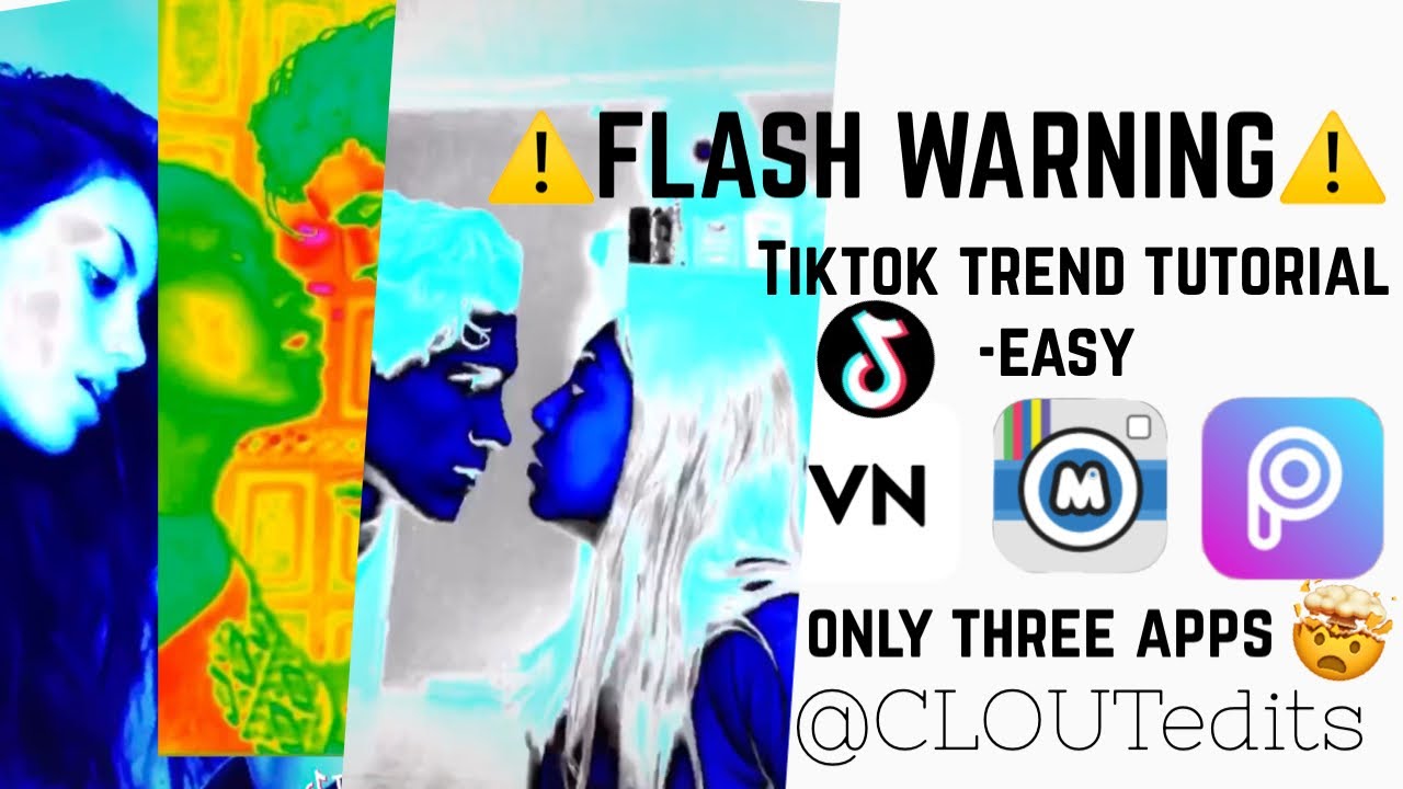 How to do the flash warning  on tiktok in the easiest way