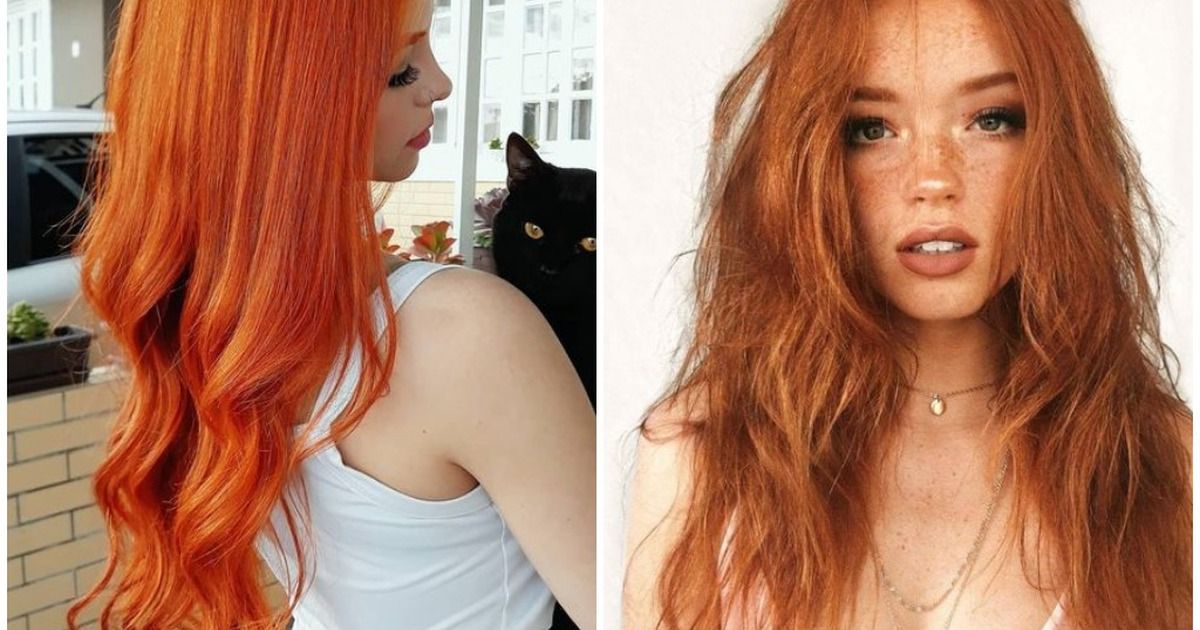 Длинные рыжие волосы: длинные рыжие волосы (28 фото) —  premier style — салон красоты премиум-класса