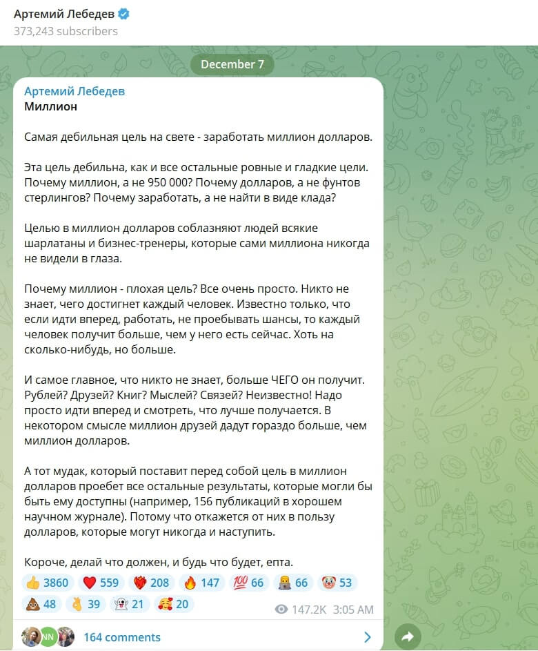 Оформляем и упаковываем посты в телеграм