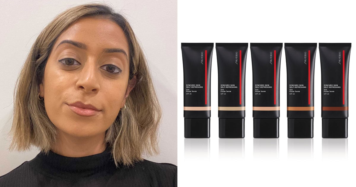 Тональная основа shiseido synchro skin создает освежающее сияние
