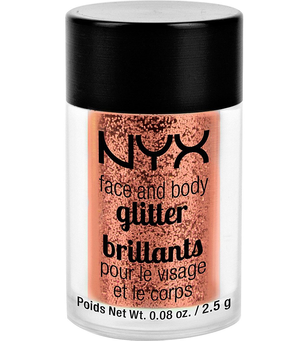 Nyx face & body glitter brilliants: обзор глиттеров, способы нанесения