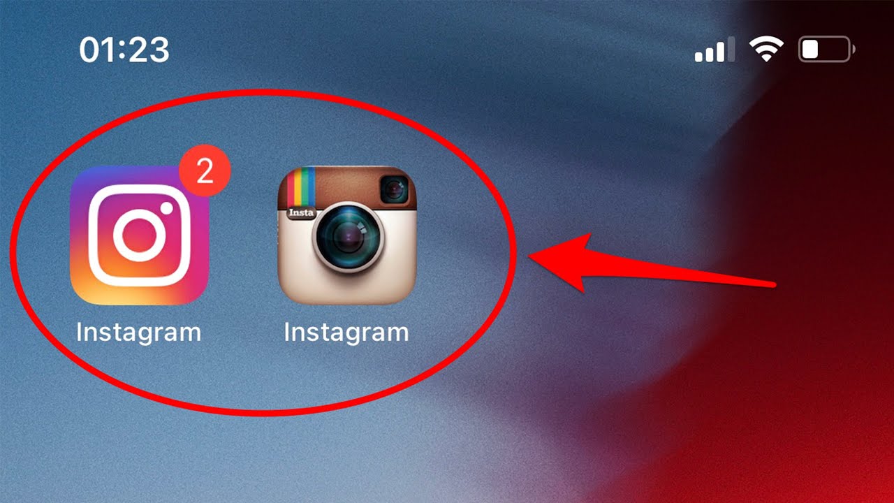How to change the instagram icon in 2024?