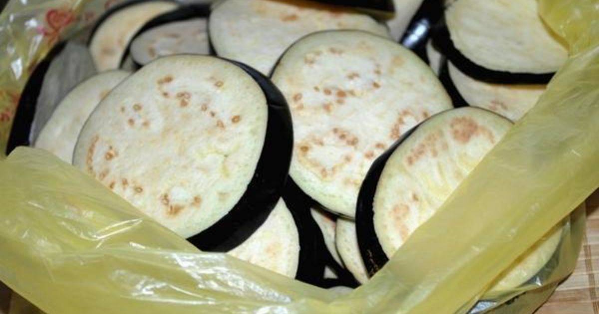 7 способов как заморозить баклажаны на зиму
