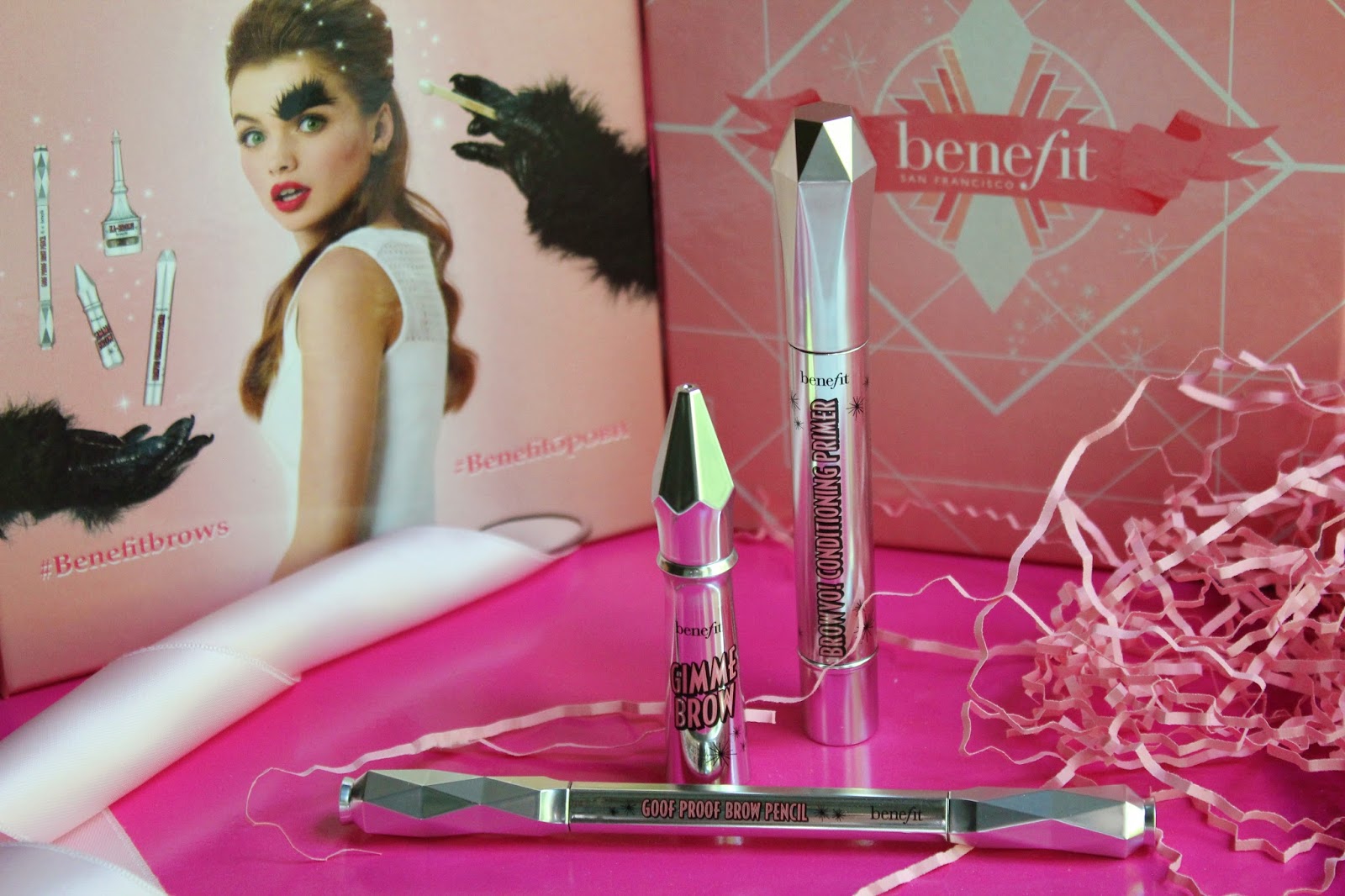 Коллекция бровей benefit из 9 частей, протестированная и проверенная