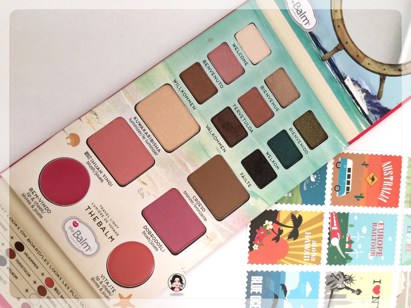 Travel light with this all-in-one palette