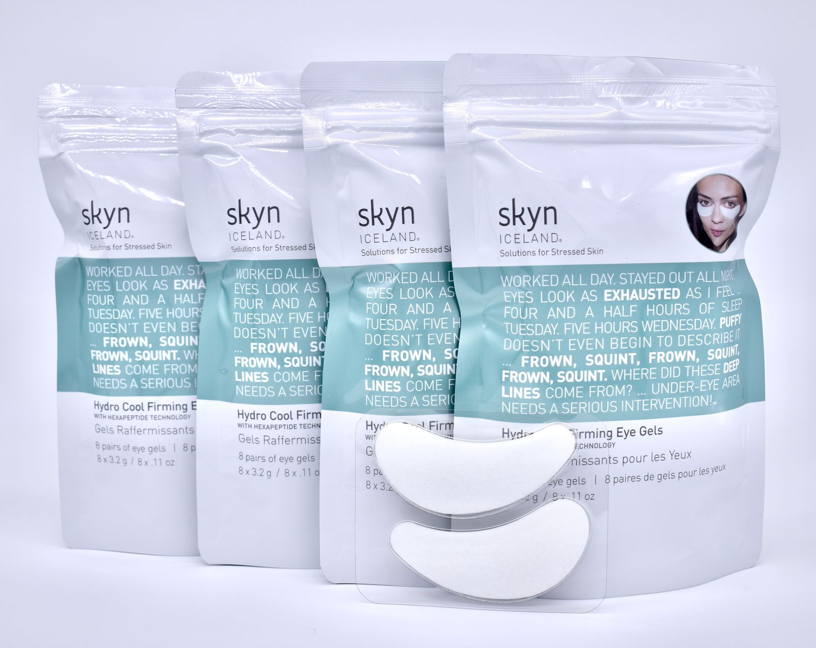 Hydro cool firming eye gels
       
      with hexapeptide technology