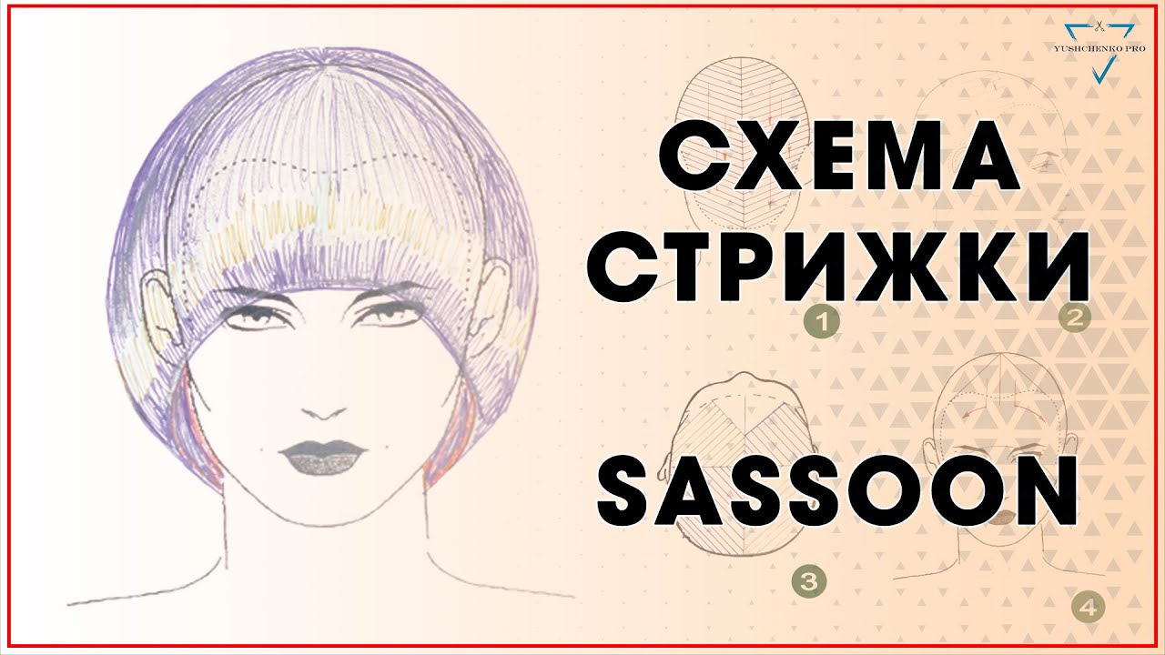 Стрижка сессон на короткие и длинные волосы, фото