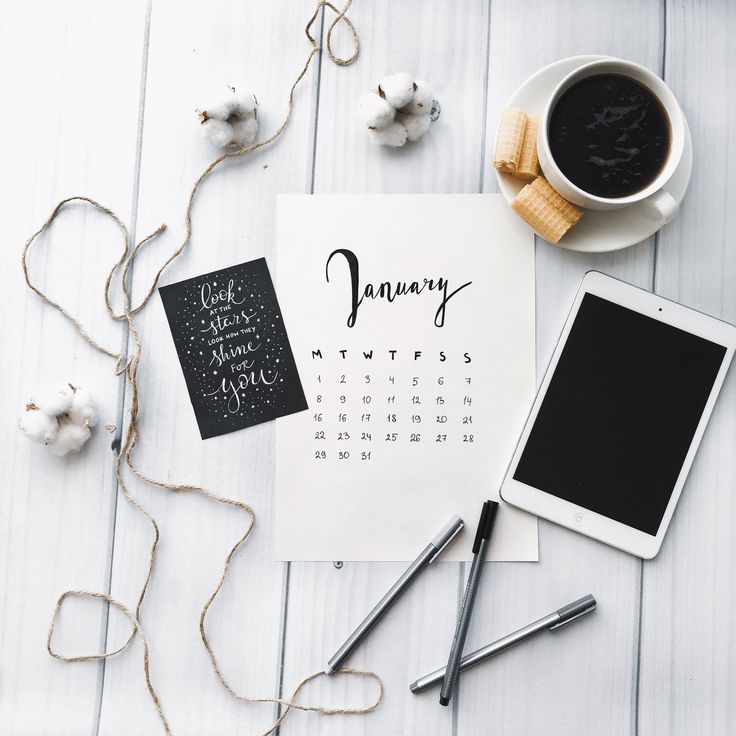 Идеальная flatlay фотография