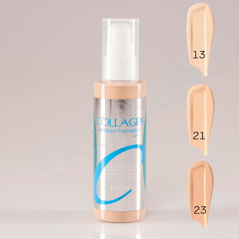 Тональный крем enough: корейский collagen moisture foundation, коллаген в корейской косметике, отзывы, 21 и 13 оттенки