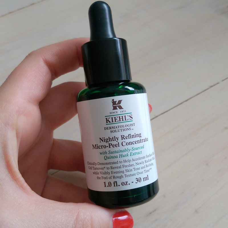 Kiehl’s dermatologist solutions nightly refining micro-peel concentrate review