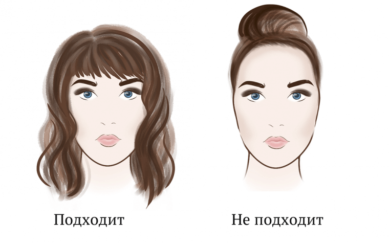 Прически на широкое лицо. как узнать, какие прически будут вам к лицу, а про, какие лучше забыть | прическа и макияж