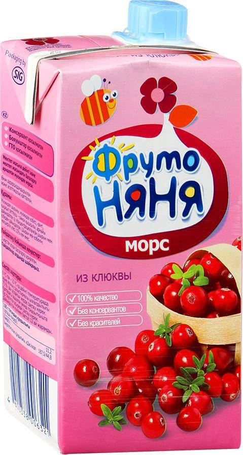 Рецепт компота из клюквы для ребенка