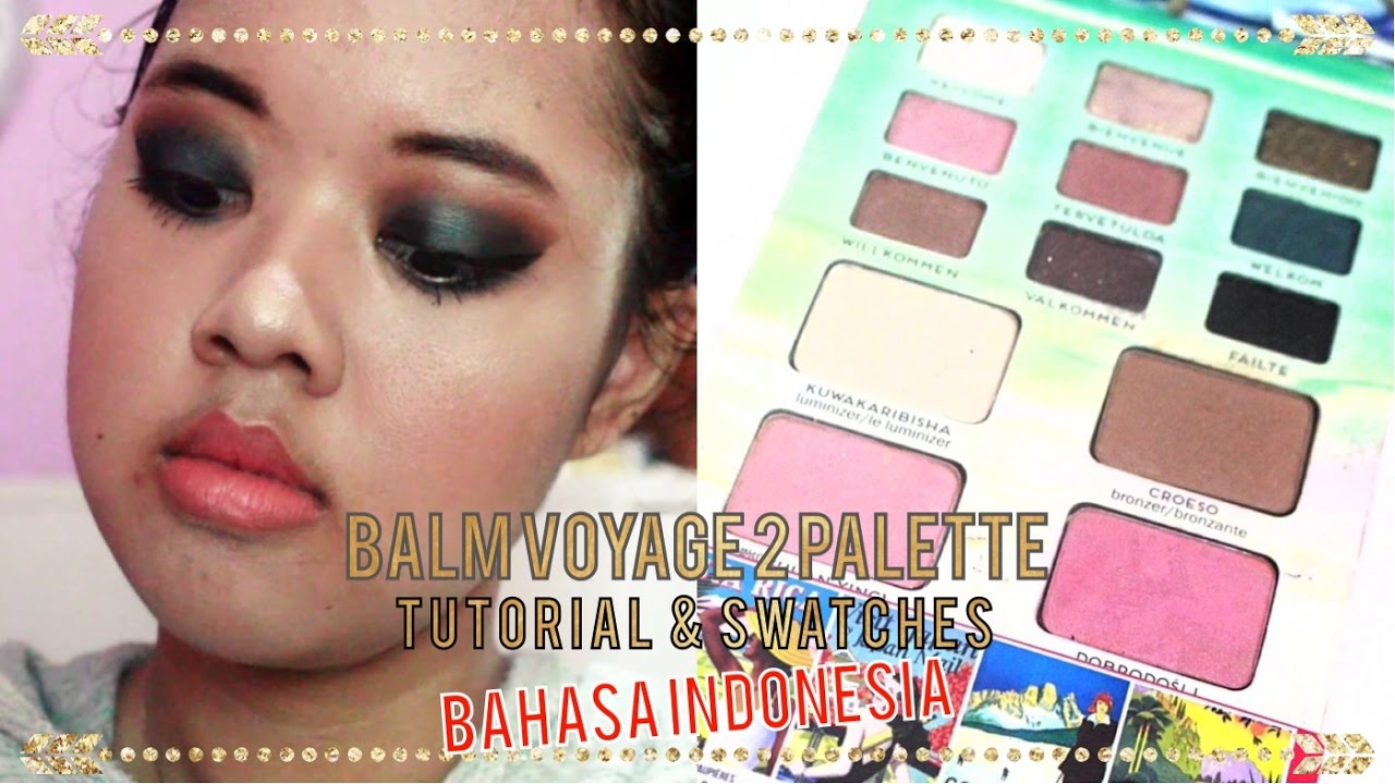 Thebalm balm voyage makeup palette review