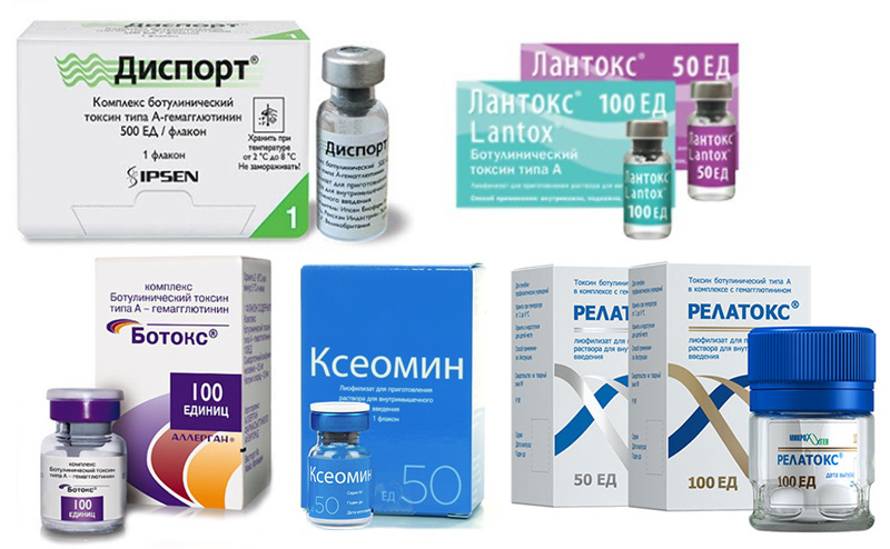 Уколы ботокса в лоб последствия