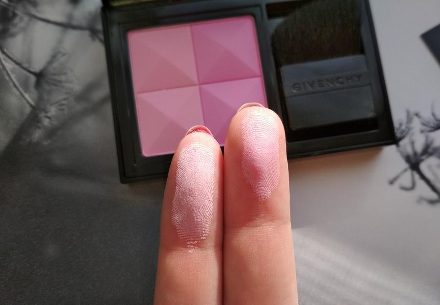 Румяна nars orgasm и givenchy prisme again blush quartet 02 loving pink
