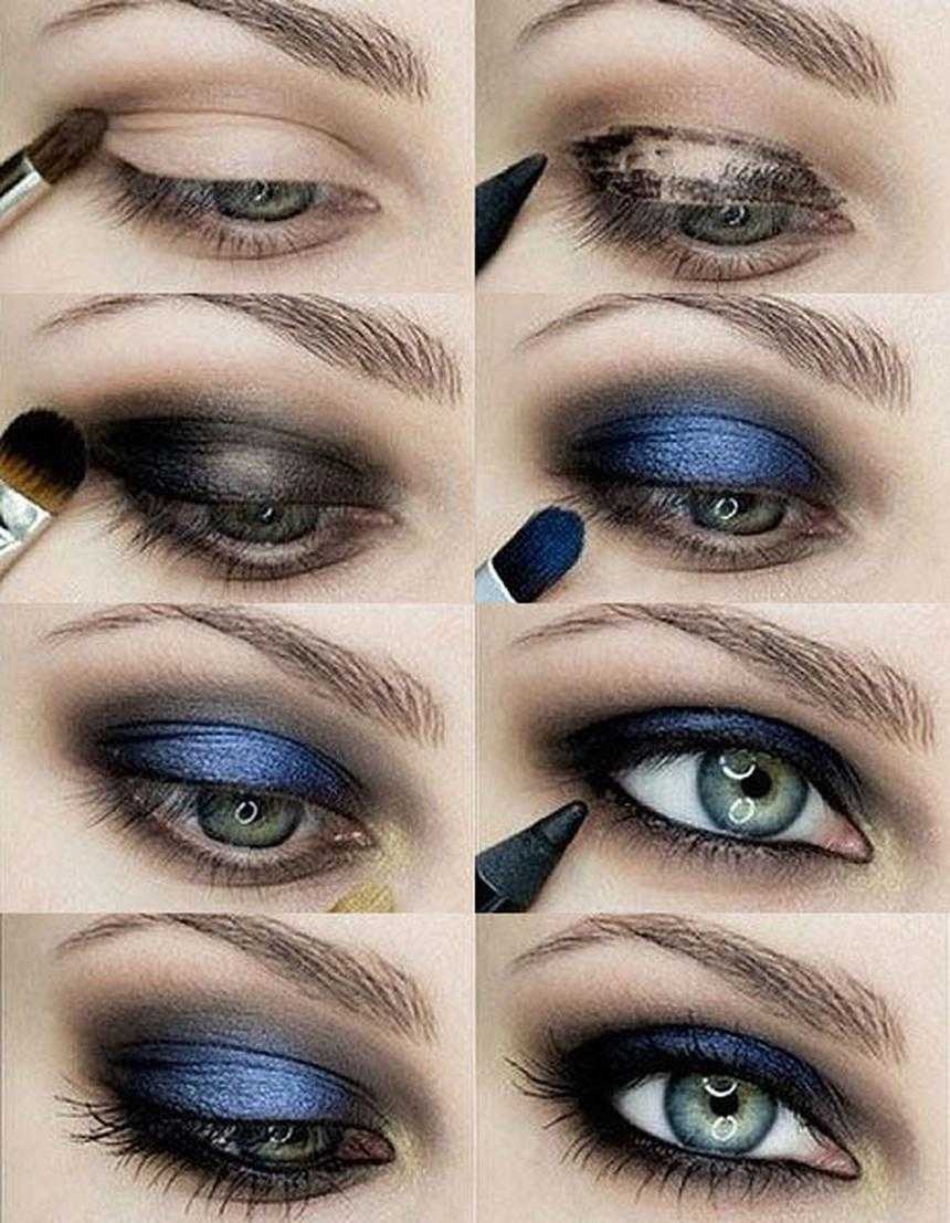 Макияж smoky eyes, создаем образ девушки- вамп